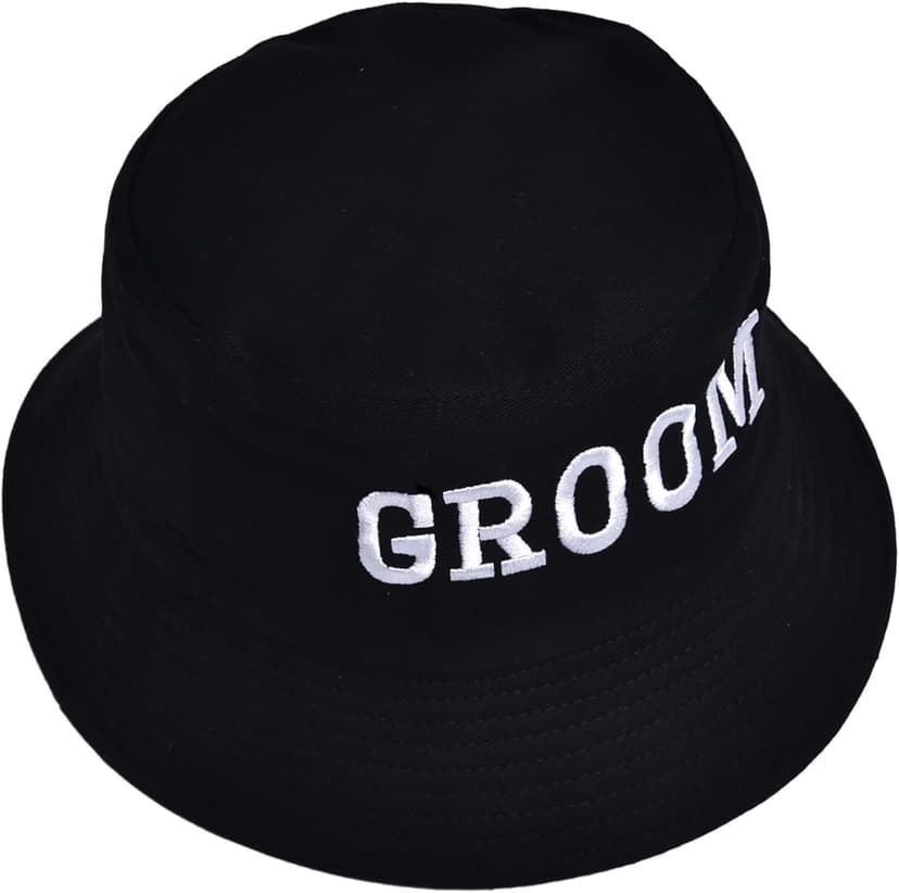 Bride Bucket Hat for Bachelorette Party Embroidered Sun Hat Bridal Shower Bride to be Gift White