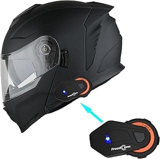 1Storm Motorcycle Street Bike Modular/Flip up Dual Visor Sun Shield Full Face Helmet HJK920