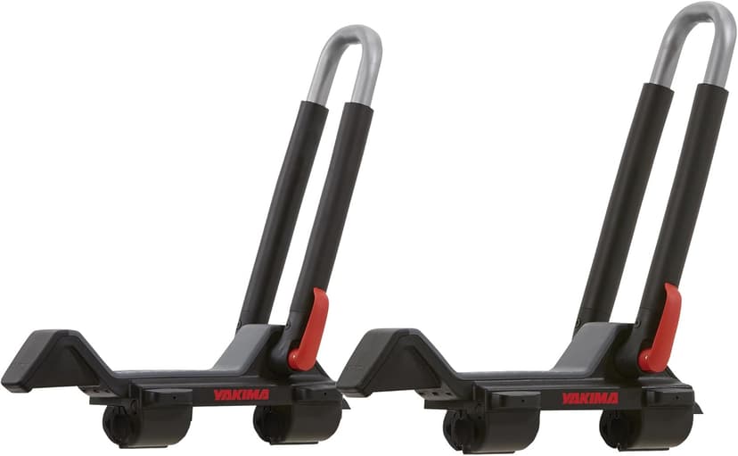 Yakima JayLow J-Cradle Rooftop Kayak Mount for 1 or 2 Kayaks – Car Roof Rack Carrier for Round, Square, Factory or Aerodynamic Crossbars, Holds 1 Boat Up to 80 Pounds or 2 Boats Up to 110 Pounds Total