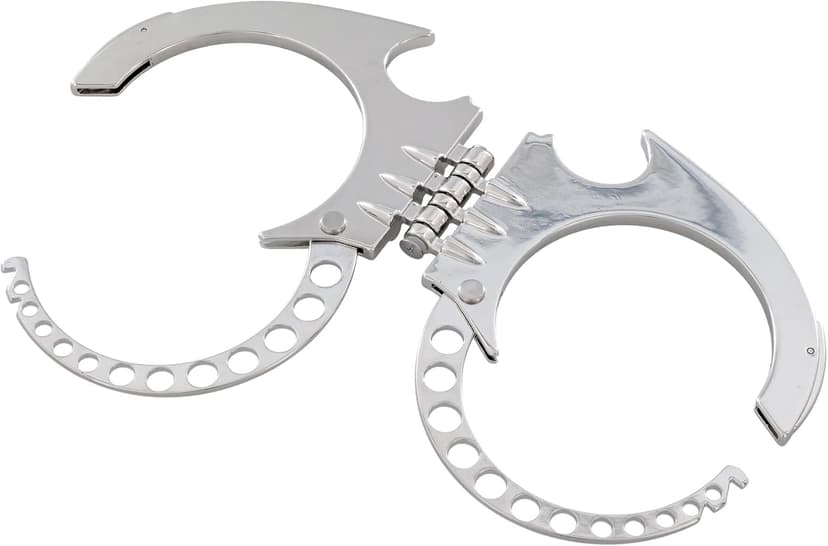 SalesOne DC Batman Forever Bat Cuffs Bracelet Replica Collector's Box Set | Jewelry For Cosplay, Display, and Everyday Wear