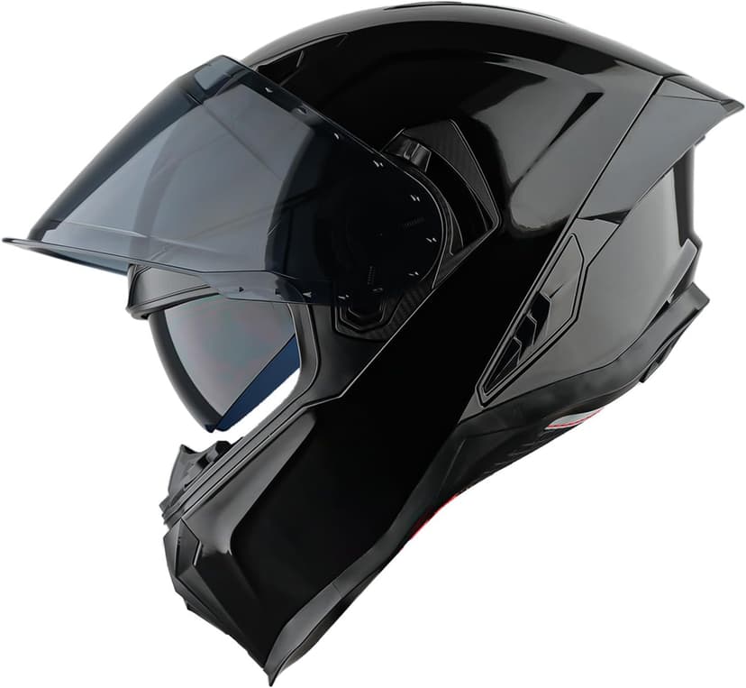1Storm Motorcycle Full Face Helmet for Adults Men and Women Street Bike Racing Helmet DOT Approved with one Extra Clear Shield