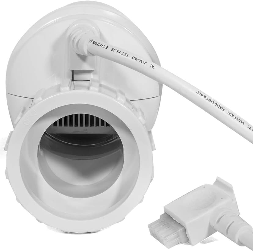 XtremepowerUS Saltwater Pool Chlorine Generator Salt Water Up to 40,000 Gallons Pools Chlorinator Flow Switch 40K Salt Chlorine w/Cleaning Stand