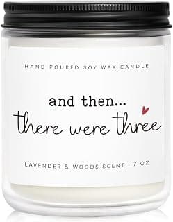 New Mom Gifts, Postpartum Gift for Moms, Gift for New Moms After Birth, New Parents Gifts for Couple, First Time Mom to Be - Lavender Scented Candle 7oz B0FG26C97G