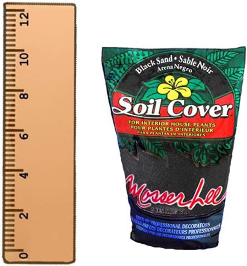 Mosser Lee ML1112 Black Sand Soil Cover, 5 lb.