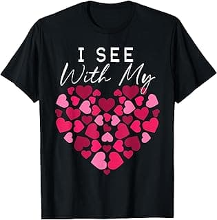 Braille Heart Visually Impaired Blind Awareness Vison T-Shirt
