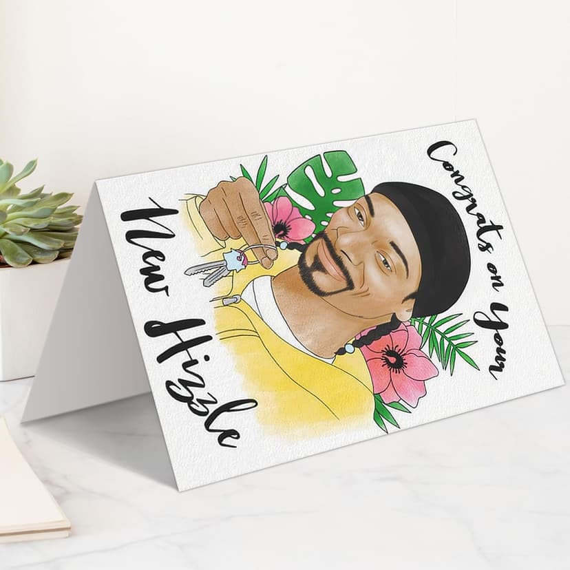Funny Congratulations Card for New Homeowners,Blank Inside for Personal Message,Great Housewarming Gift With Envelope New Home Card,Congrats Housewarming Gift for Couples,Friends B0CJBW2QSY