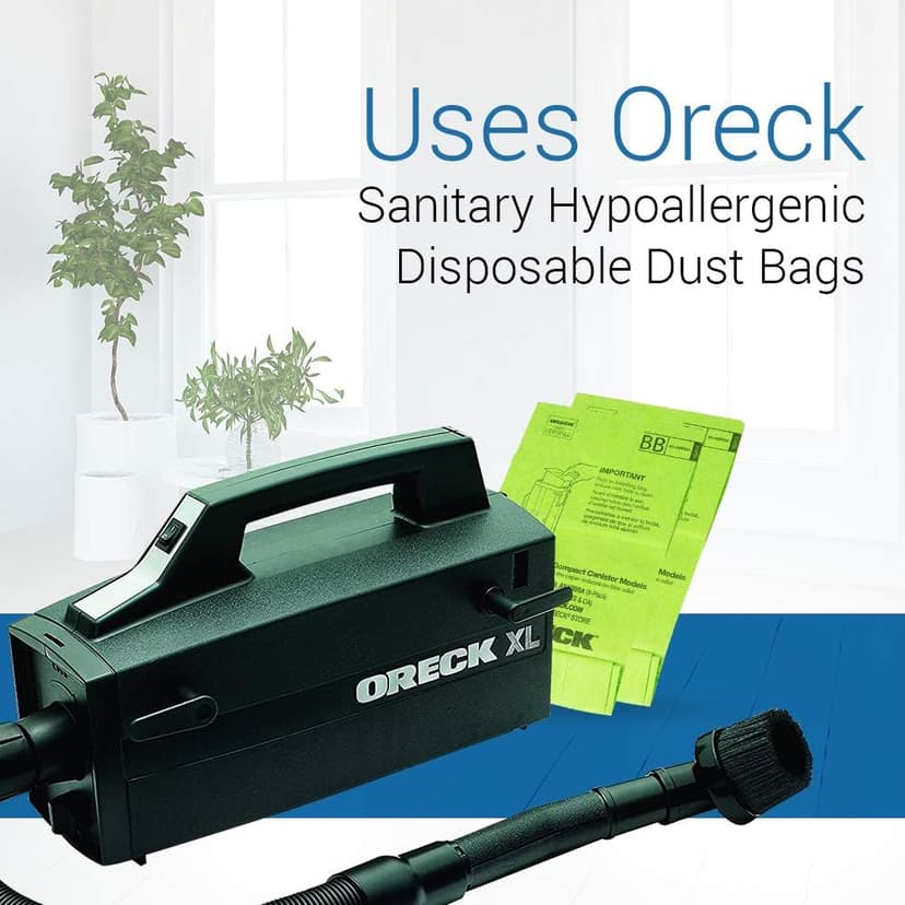 Oreck Super-Deluxe Compact Canister Vacuum Cleaner