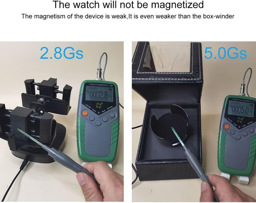 FEICHONGHO Watch Winder for Automatic Watches,Timer Shutdown Function,Support Single and Double Watch Spinner,Self Winding Turner,Rotating Device