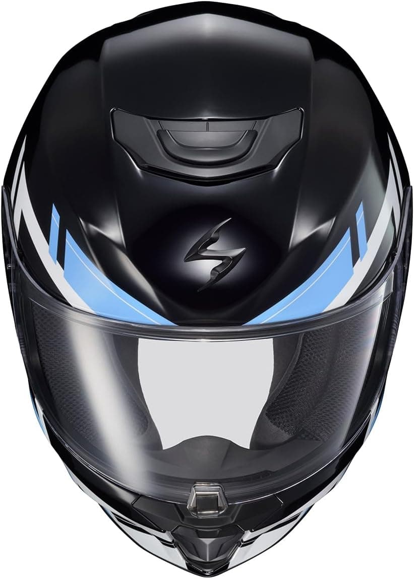 ScorpionEXO R420 Full Face Polycarbonate Street Motorcycle Helmet Comm Ready Speaker Pockets DOT Snell Approved Adult