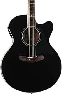 Yamaha CPX600 BL Acoustic-Electric Guitar, Black