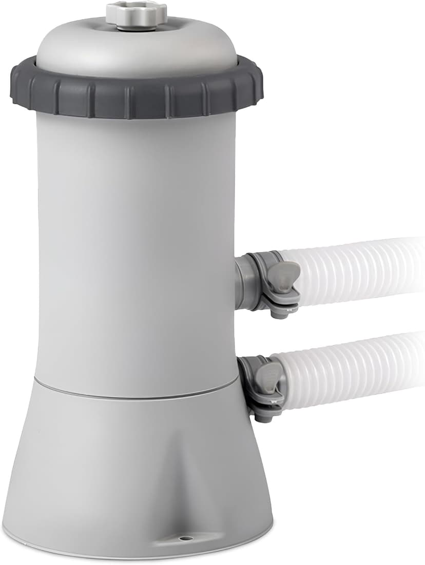 INTEX C1000 Krystal Clear Cartridge Filter Pump for Above Ground Pools: 1000 GPH Pump Flow Rate – Improved Circulation and Filtration – Easy Installation – Improved Water Clarity – Easy-to-Clean