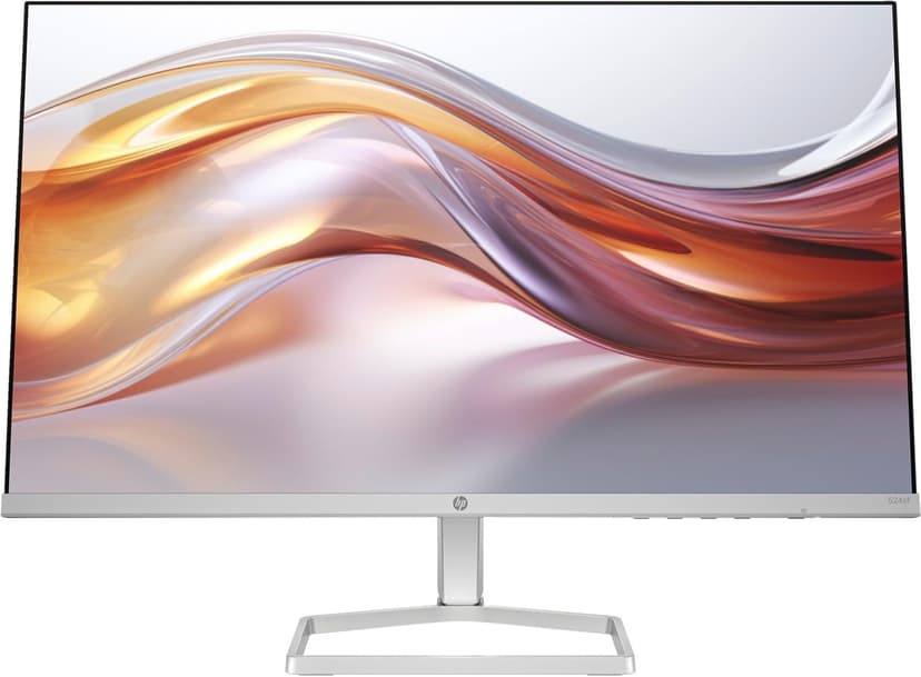 HP 24" 100Hz 300 nits IPS FHD (1920x1080) Monitor (Replaces M24f) w/Docztorm Hub USB Port Expander, Flicker-Free, Adjustable Tilt, 1x HDMI 1.4, 1x VGA, Black/Silver (2026 Latest Model)