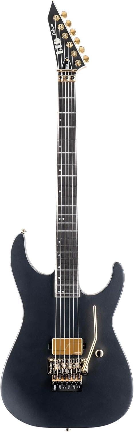 ESP LTD M-1001 Electric Guitar - Charcoal Metallic Satin