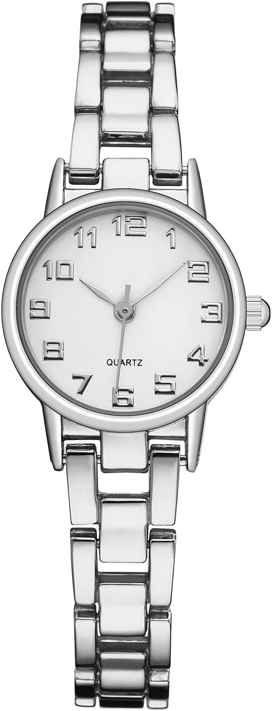 TWOPTION Womens Waterproof Wrist Watch,Women's Small Thin Analog Bracelet Quartz Watch Dainty Christmas Gifts