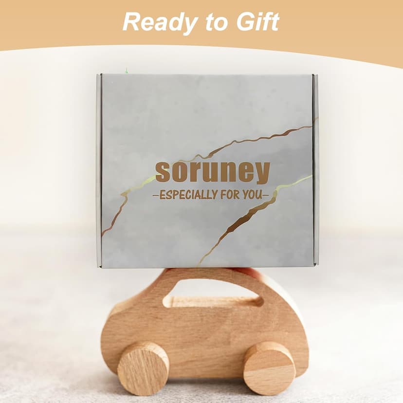 5 Year Anniversary Rotating Picture Frame for Her, Wood 5th Wedding Anniversary Photo Frame gifts for Wife Husband Him Couple, Display 2 6x4