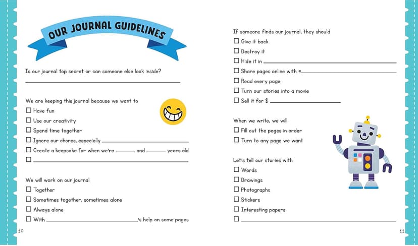 My First Mom and Son Journal: An activity book for boys and moms together