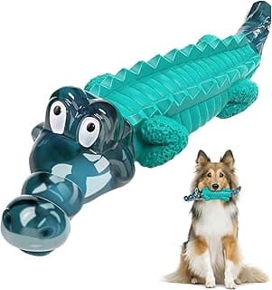 Alligator Dog Chew Toy for Medium & Large Breeds, Keep Them Busy, Reduce Boredom Jeefome Dog Toys for Aggressive Chewers B0BHN7K52L