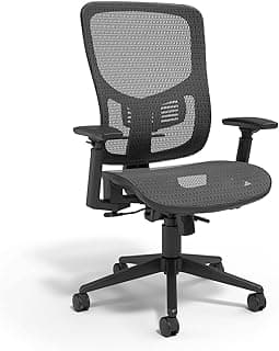 STAPLES Kroy Ergonomic Task Chair, Mesh, Ergonomic, Lumbar Support, Adjustable Height, Black