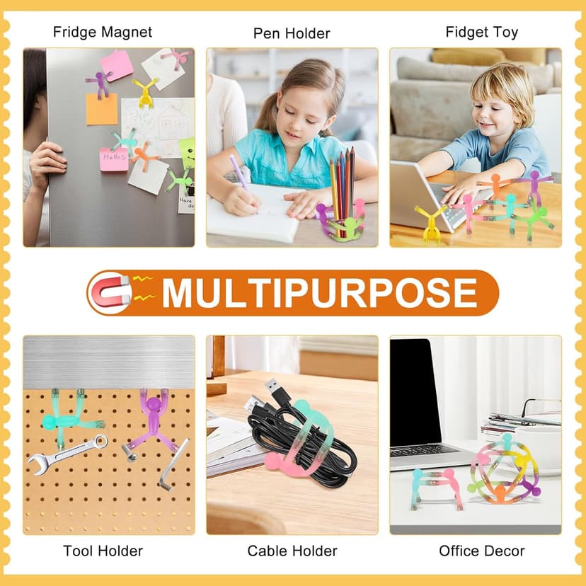 6pcs Magnetic Toys,People Figures for Kids, Adults Kids Gifts, Magnetic Men for Teens Gifts,Kids Sensory Toys