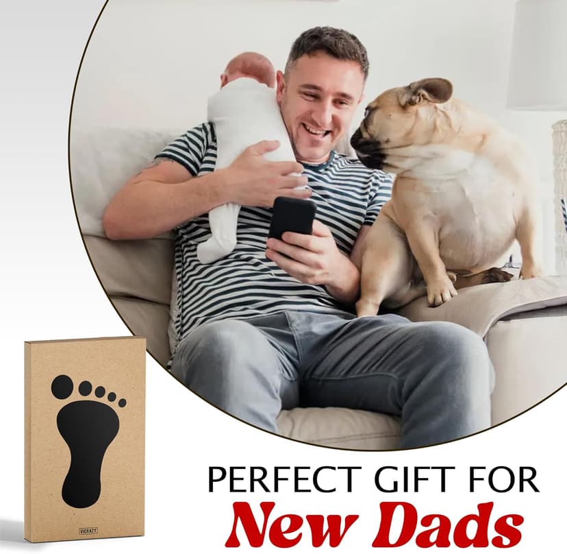 VICRAZY First Mother's Day Gifts For New Mom, Parents - Expecting Gifts For Pregnancy Women - Father's Day Gift For New Dad