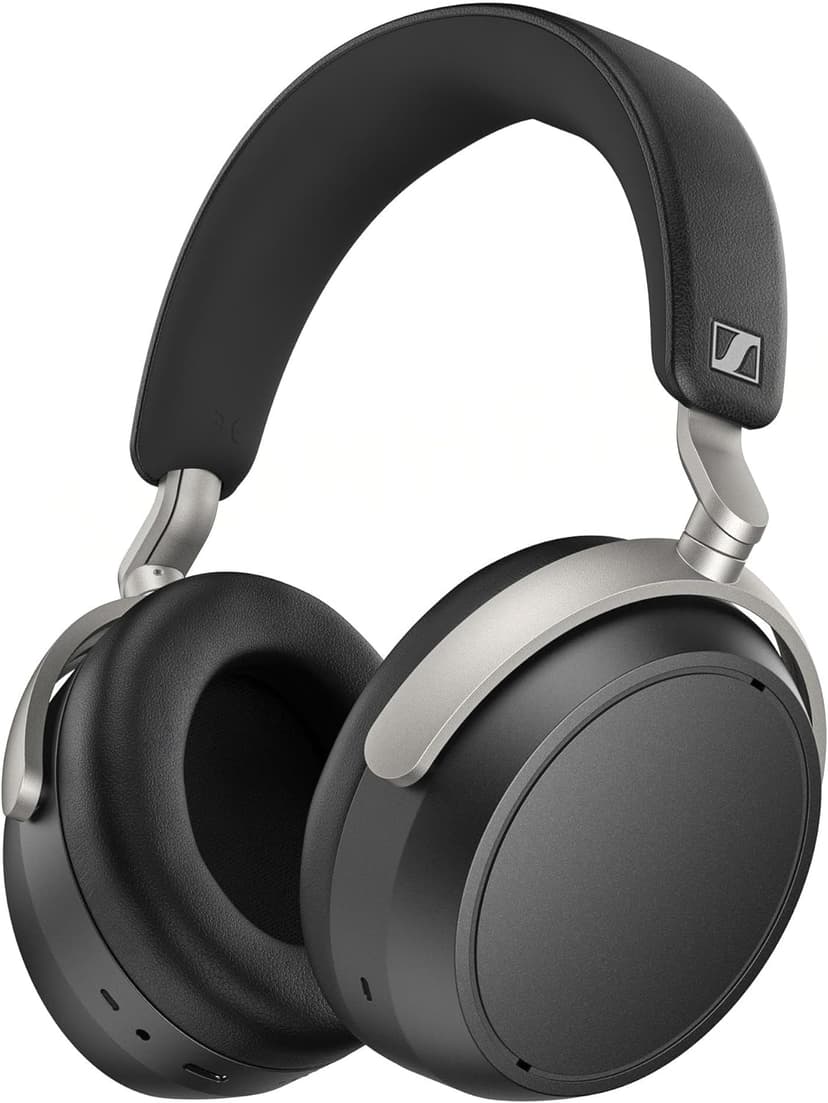 Sennheiser HDB 630 Wireless Over-Ear Headphones - Hi-Res Audiophile Sound, Adaptive Noise Cancellation, Parametric EQ, 60 Hour Battery Life, Includes USB-C Low-Latency Bluetooth Adapter - Black
