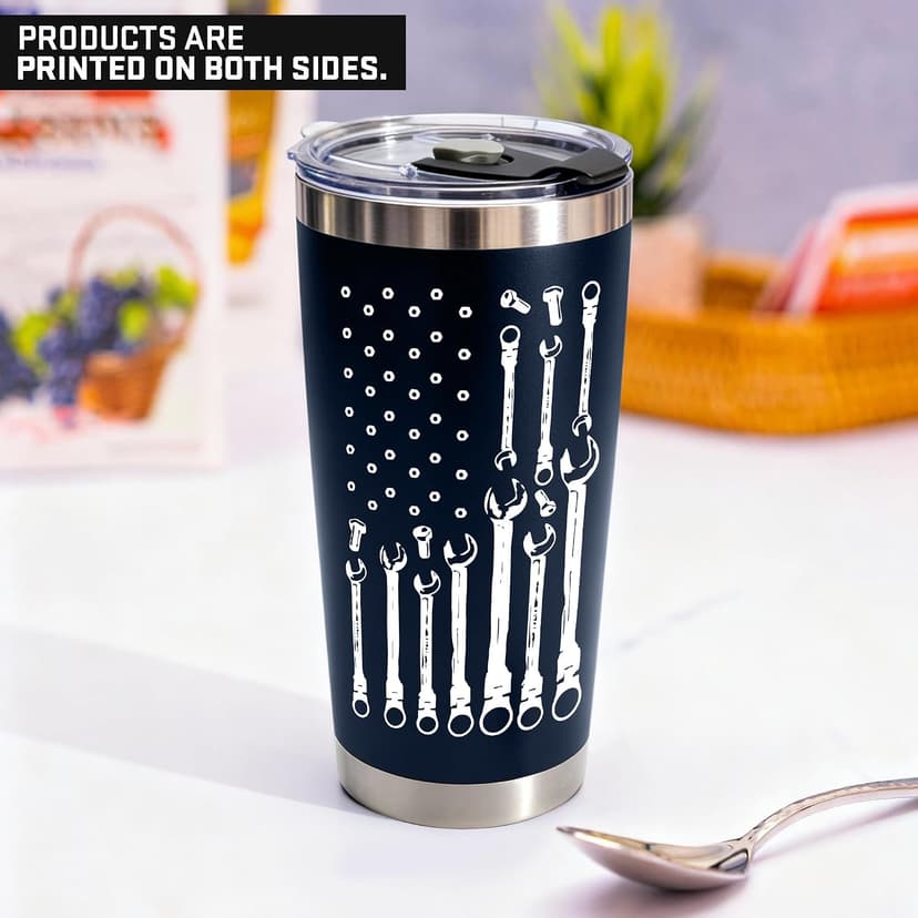 Gifts for Men, Dad for Christmas, Fathers Day - Dads Birthday Gift Ideas, Gifts for Dads from Daughter, Son - Cool Mens gifts Ideas, Mens Birthday Gift Ideas - Stainless Steel Men Tumbler 20Oz B0FS22TCHH