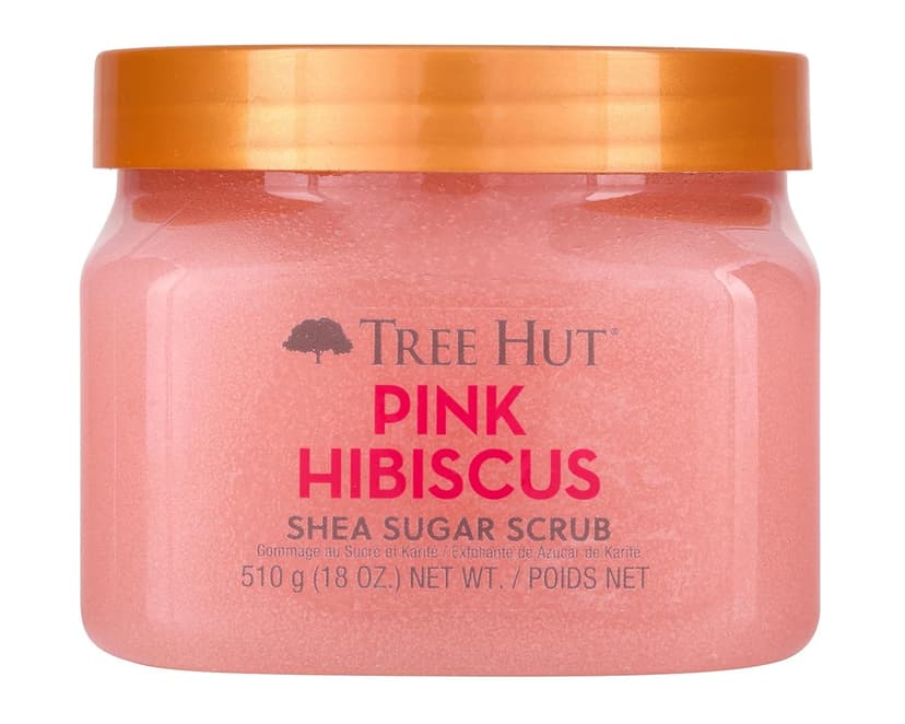Exfoliating & Nourishing with Shea Butter & Essential Oils, Body Exfoliator for All Skin Types, Self Care Gifts for Women Tree Hut Pink Hibiscus Body Scrub, Exfoliating Sugar Scrub, Vegan, 18 Oz B0BWL4F6WY