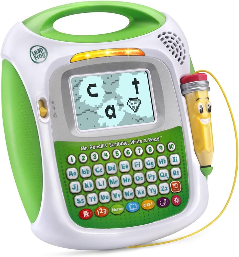 LeapFrog Mr Pencil's Scribble Write and Read, Green B0BRXPG99Q