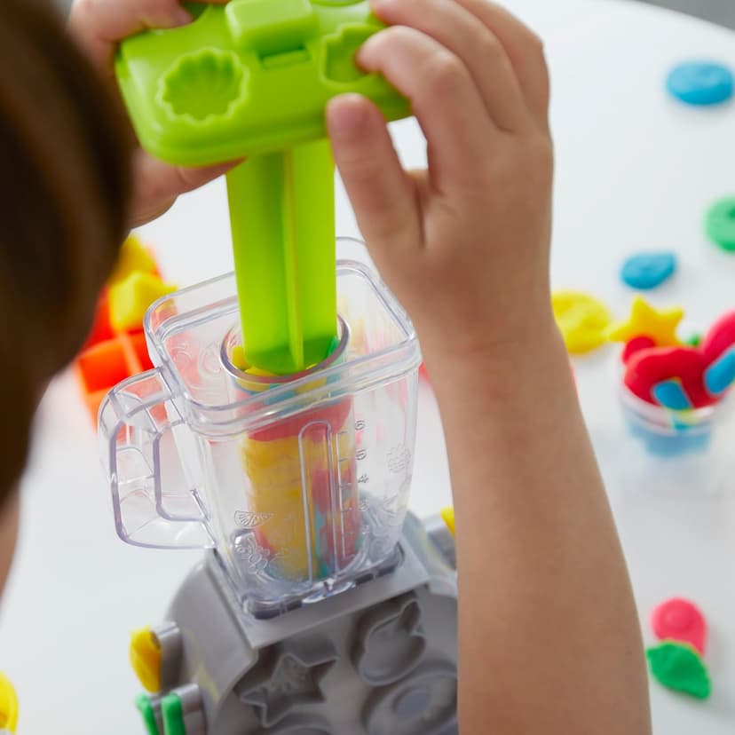 Play Doh Swirlin' Smoothies Toy Blender Playset, Play Kitchen Appliances, Kids Arts and Crafts Toys for 3 Year Old Girls and Boys and Up B0C3528VHM