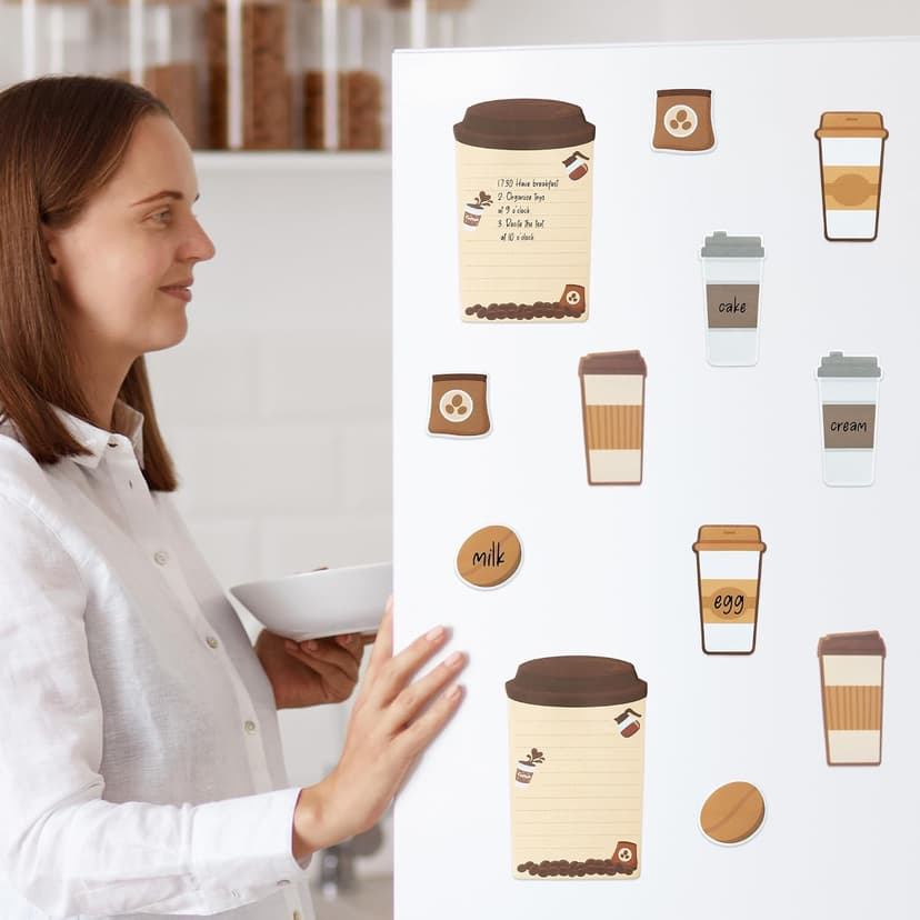 Self-Stick Notes Pages, Teacher Appreciation Gift, School Office Supplies, I Just Really Like Coffee Design B1ykin Sticky Notes Set - 550 Sheets Memo Writing Pad Coffee Cup Design B0CQT7V1DS