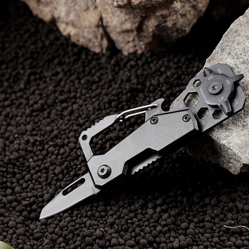 Mens Gifts Multi Pocket Knife - Unique Gift Ideas for Christmas Stocking Stuffers Birthday Valentines Fathers Day Anniversary, Novelty Folding EDC Knife for Xmas Secret Santa Gifts for Him Dad Husband