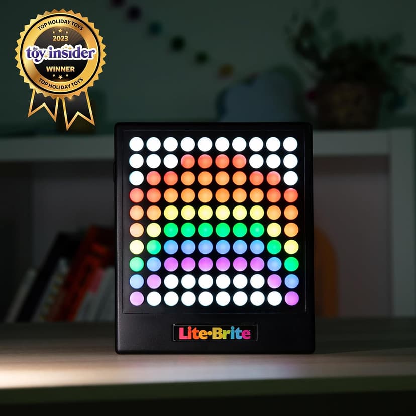 Lite-Brite Touch - Create, Play and Animate - Light Up Portable Stem Sensory Learning Toy, Creative Art Stem Toy for Girls, Boys, Unisex, Toddler, Holiday, Birthday, Gift, Ages 6+
