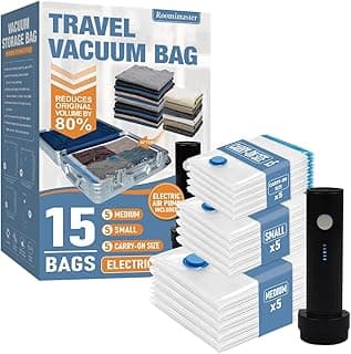 15 Space Saver Bags with Electric Pump