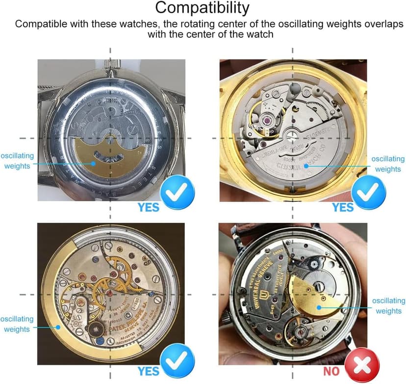 FEICHONGHO Watch Winder for Automatic Watches,Timer Shutdown Function,Support Single and Double Watch Spinner,Self Winding Turner,Rotating Device