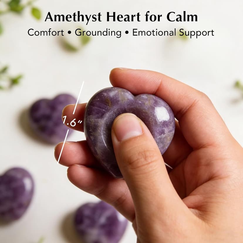 For New Moms After Birth, First-Time Moms & Baby Showers, A Thoughtful Self-Care and Encouragement Gift Push Presents for New Mom, Affirmation Cards & Amethyst Worry Stone B0GT8Z9ZP3