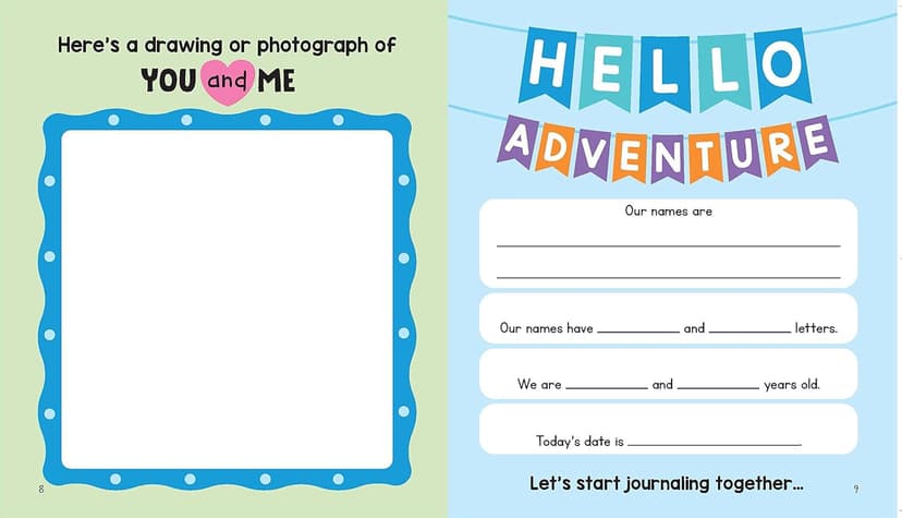 My First Mom and Son Journal: An activity book for boys and moms together