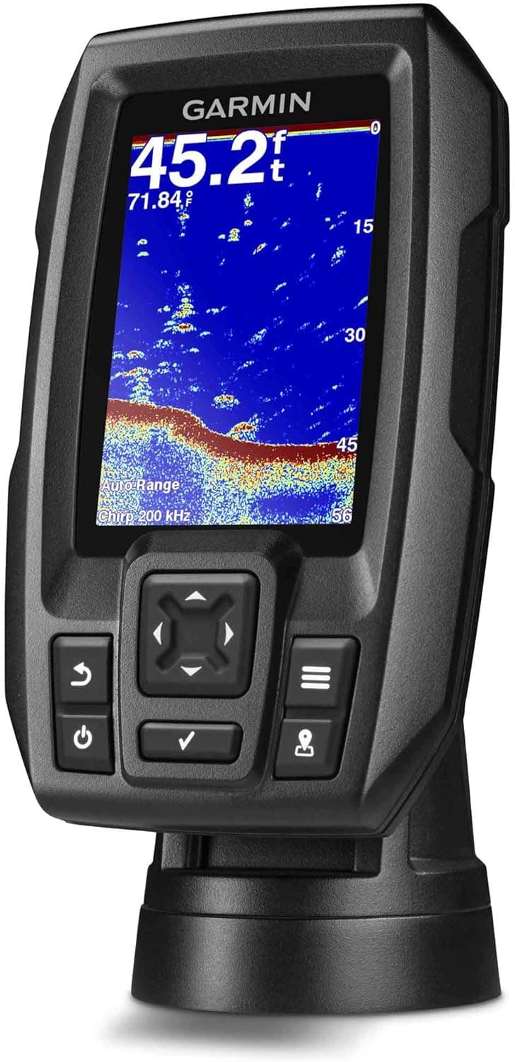 Garmin Striker 4 3.5" Chirp Fishfinder GPS (010-01550-00) with Protective Cover