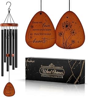SteadStyle Memorial Gifts for Loss of Loved One, Memorial Wind Chimes, in Memory of Loved One, Bereavement Gifts, Sympathy Gift for Loss, Home Decor Outdoor Garden Patio