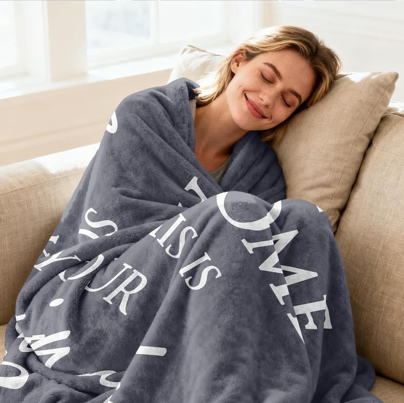 Gifts for Women Blanket 50" X 60", Birthday/Inspirational/Thank You Gifts for Women, Sometimes You Forget You are Awesome Gifts for Friends/Mom/Sister/Her, Anniversary/Appreciation Blanket B0FNRMGYH2