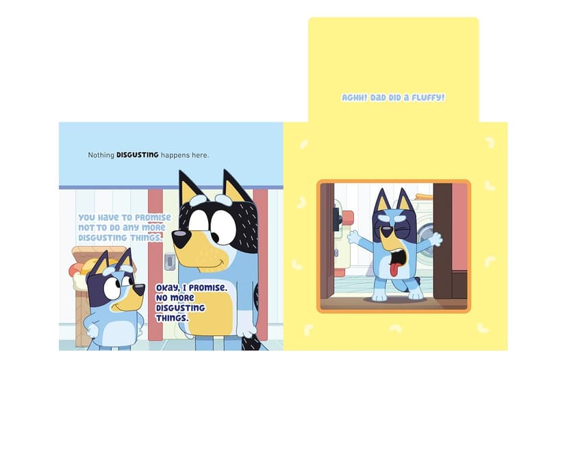 Bluey and Bingo's Book of Scary Things: A Lift-the-Flap Book