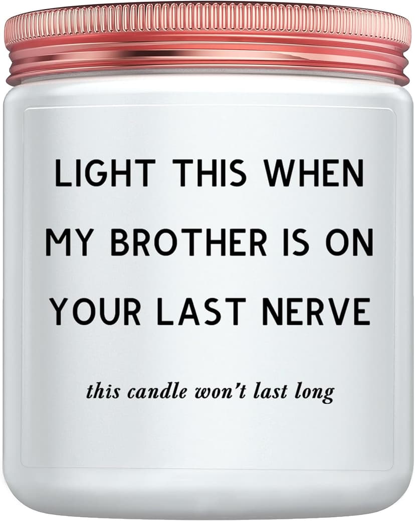 Funny Sister in Law Gifts for Best Sister-in-Law Birthday Gift Ideas - Mother's Day Christmas Wedding Gifts for Future Sister-in-Law Lavender Candle