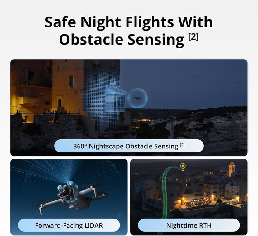 DJI Mini 5 Pro Fly More Combo with DJI RC 2, Drone with 4K Video, 36 Mins Flight Time, 3 Batteries Bundle with 12 DJI NY Pouch, 1 year NYC Care Plan and more