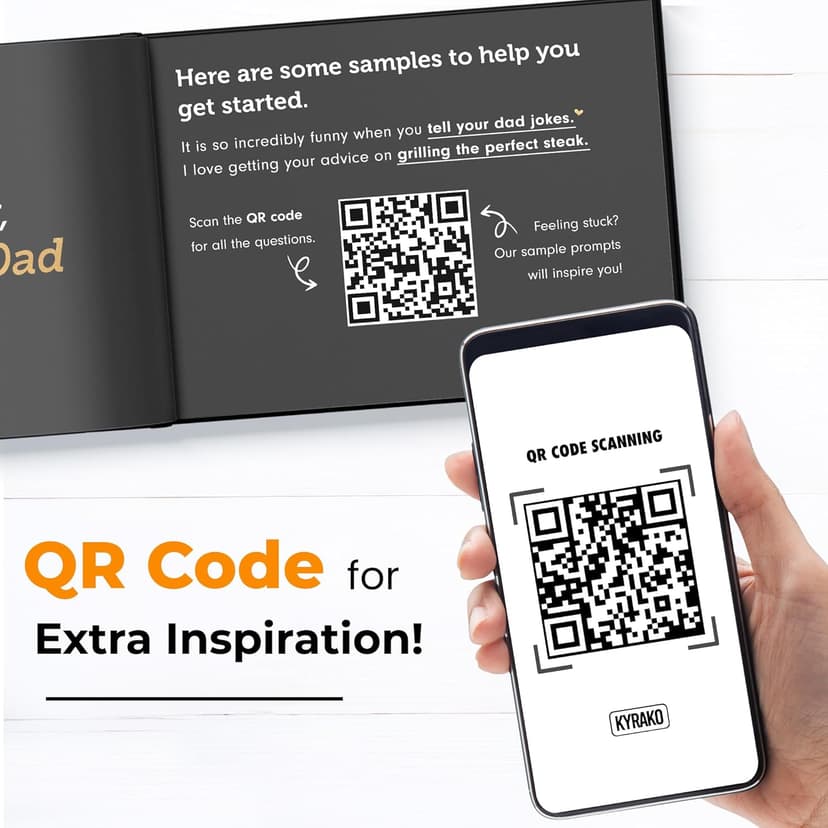 What I Love about Dad Book, Fill-in-the-Blank Book for Dad - Father's day Gifts for Dad from Daughter, Son, Kids - Birthday Gifts for Dad, Dad Birthday Gifts - Dad Christmas Gifts, Stocking Stuffer