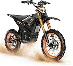 Malzahar Electric Dirt Bike for Teens Adults, 3500W, 40MPH & 60 Miles Electric Motorcycle, 48V/23.4AH Removable Battery, Hydraulic Brakes & Full Suspension, Mountain Off-Road E Dirt Bike for Age 13+