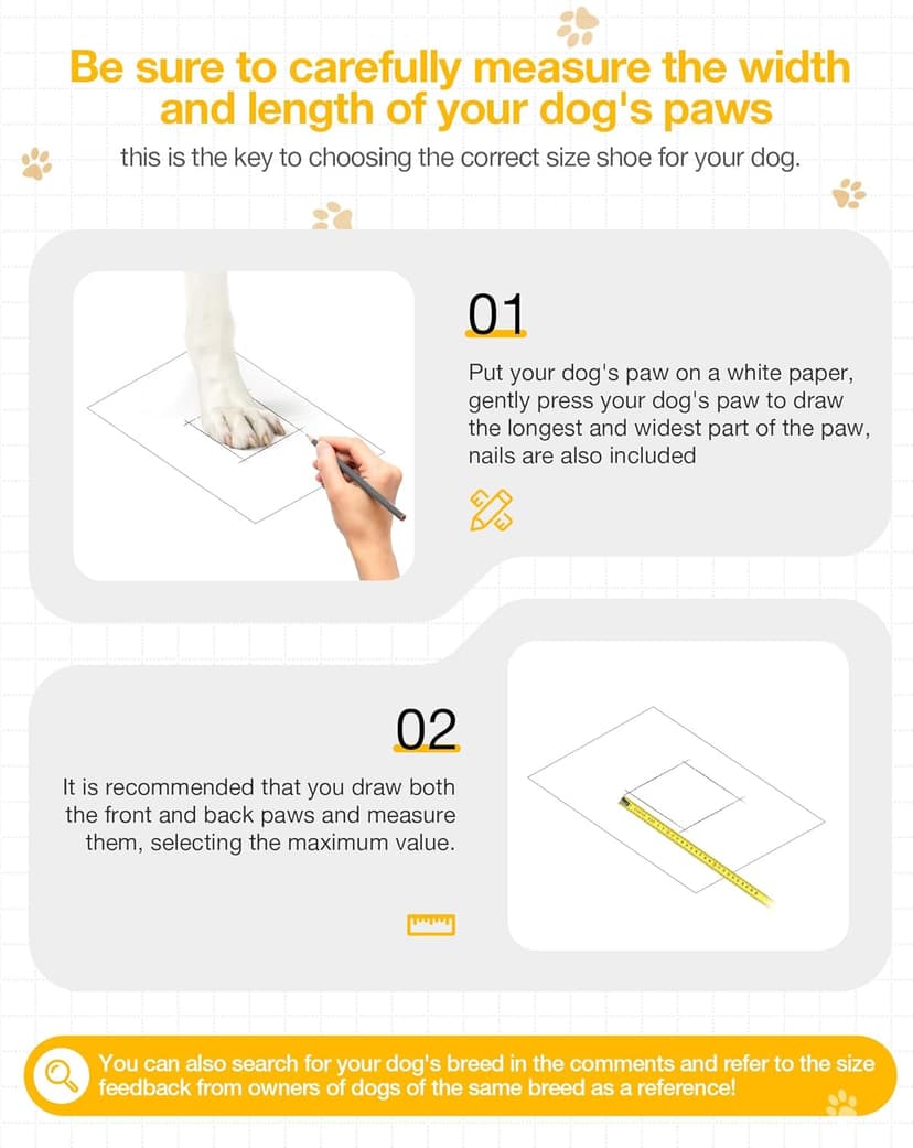 Winter Dog Boots & Paw Protectors: Outdoor Anti-Slip Dog Snow Shoes, Dog Booties Provide Warmth to Dogs Paws from Ice and Snow, Rubber Sole PU Leather Faux Fleece-Lined, Dark Brown Dog Shoes Size 7