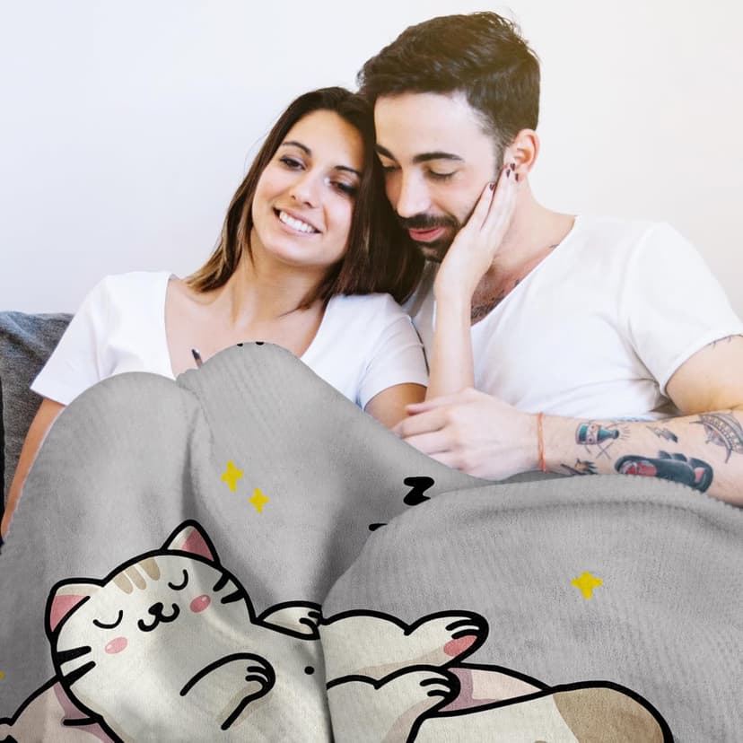 SteadStyle Gifts for Girlfriend from Boyfriend - Gifts for Her Blanket, Girlfriend Christmas Birthday Gift Ideas, Anniversary Wedding Gift for Women, Romantic Valentines Present for Her 60"X 50"