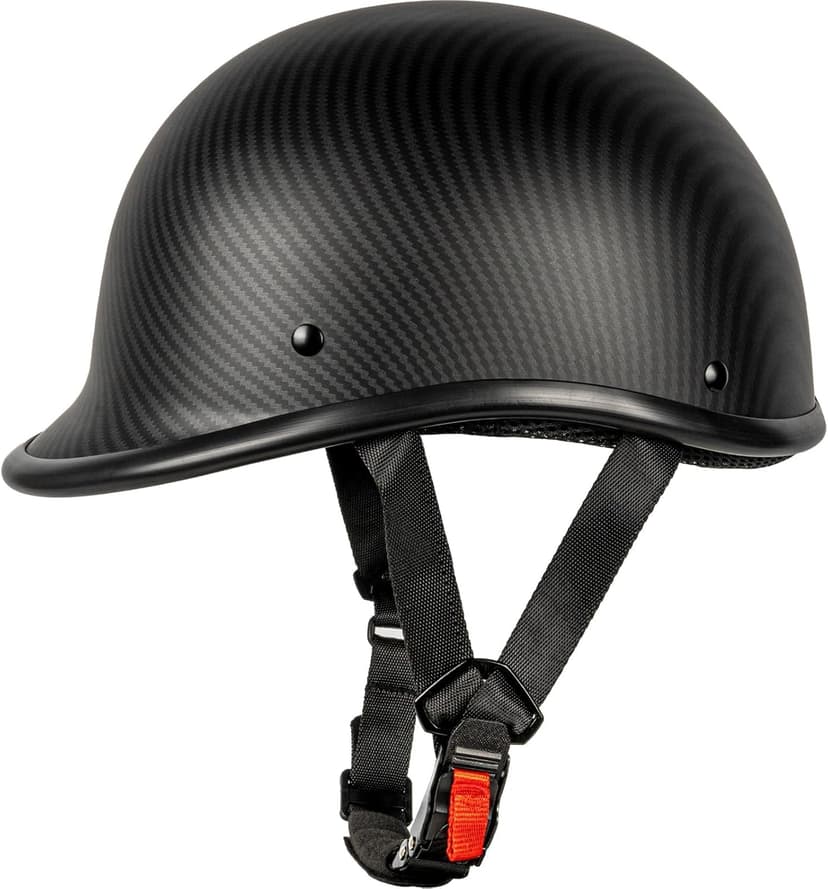 Yesmotor Vintage Motorcycle Half Helmet - Lightweight Low Profile Open-Face Half-Face Helmet – DOT Approved
