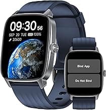 DAVIKO Pedometer Watch Senior Friendly No App/Phone Required, Waterproof Fitness Tracker Watch with Step Counter Calories/Sleep Tracker for Walking Running for Men Women