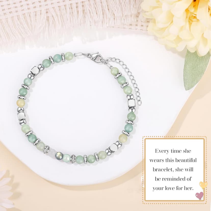 𝗚𝗶𝗳𝘁𝘀 𝗳𝗼𝗿 𝗪𝗼𝗺𝗲𝗻 𝗠𝗼𝗼𝗻𝘀𝘁𝗼𝗻𝗲 𝗔𝗺𝗮𝘇𝗼𝗻𝗶𝘁𝗲 𝗕𝗿𝗮𝗰𝗲𝗹𝗲𝘁𝘀, New Beginnings Retirement Christmas Graduation Birthday Good Luck Gifts for Women Mom Grandma Sister Coworkers Friends