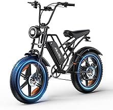Fat Tire Electric Bike - Foldable E-Bike with Shock Absorption, Throttle Control, LCD Display, and Long Battery Life for Urban Commuting